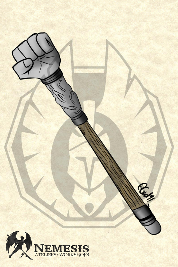 Giant's fist - 44" (Flash Custom Artefact)