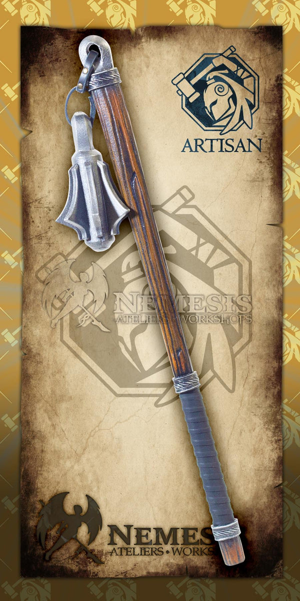 Flanged flail