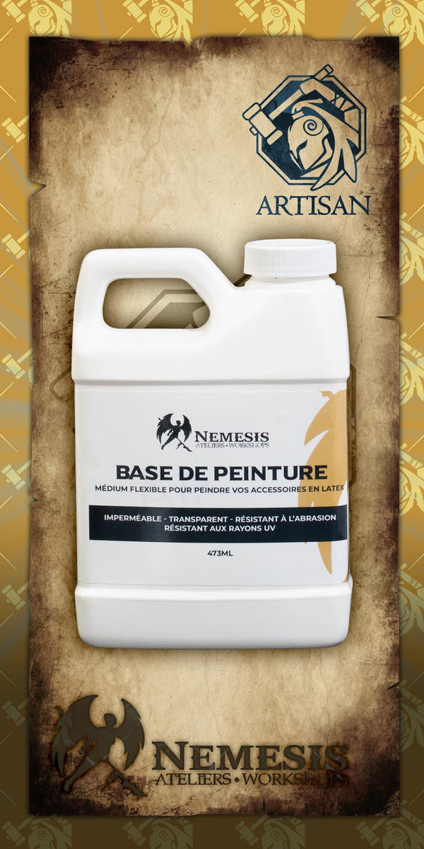 Base de peinture au latex - 473 ml